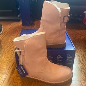 Birkenstock Pink Ankle Boots